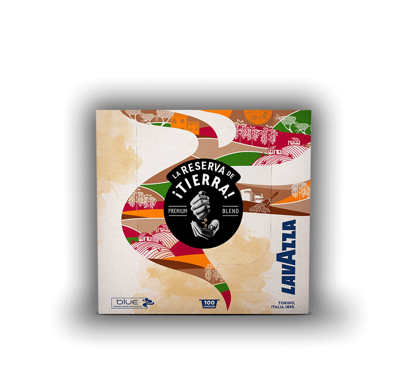 La Reserva de ¡Tierra! Selection Compostable* Blue Capsules x2