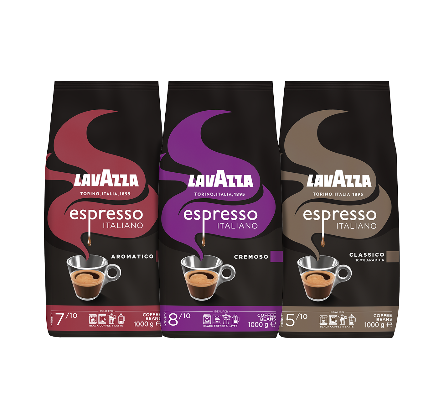 Lavazza Espresso Italiano Coffee beans selection pack