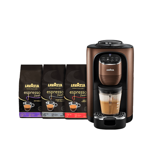 Lavazza Assoluta Bean-to-Cup and Espresso Bundle