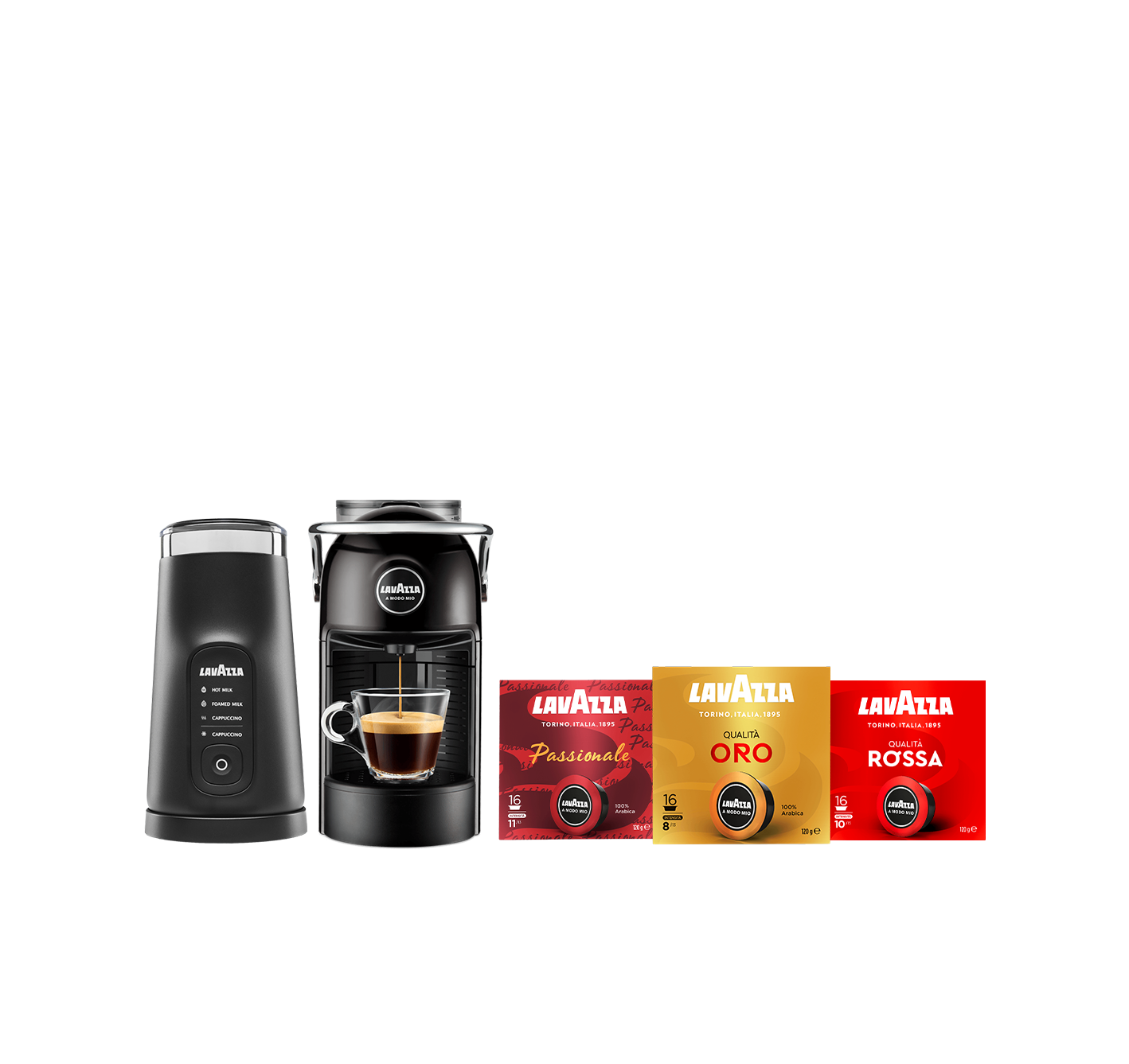 Lavazza A Modo Mio Jolie Evo Bundle